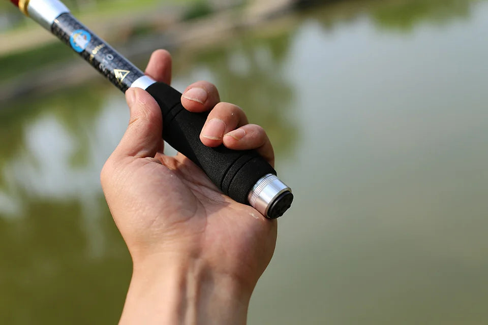 Yernea Carbon Fiber Telescopic Fishing Rod – 99% Carbon, 1.8-3.6M Spinning Sea Rod for Saltwater & Freshwater